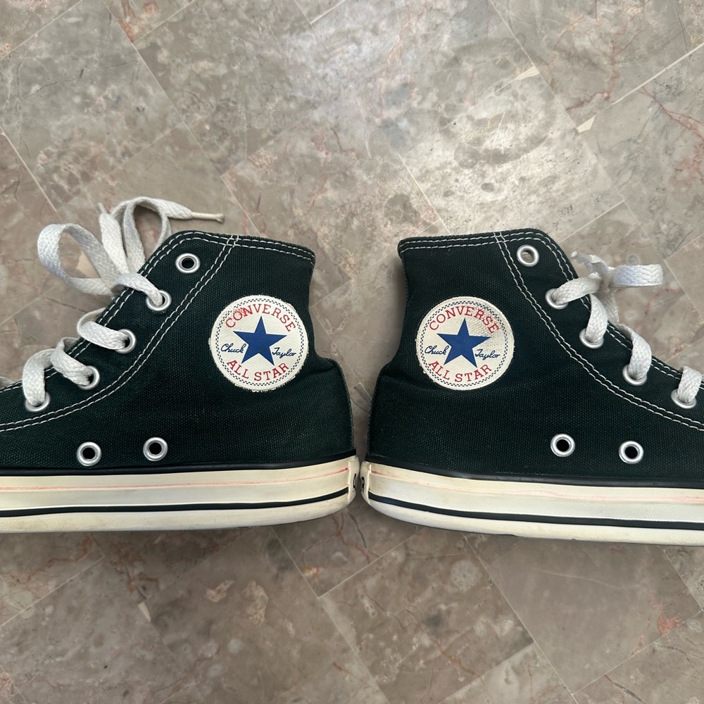 Converse Kids' Black and White High-Tops